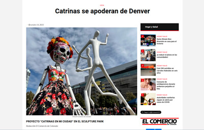 Catrinas se apoderan de Denver